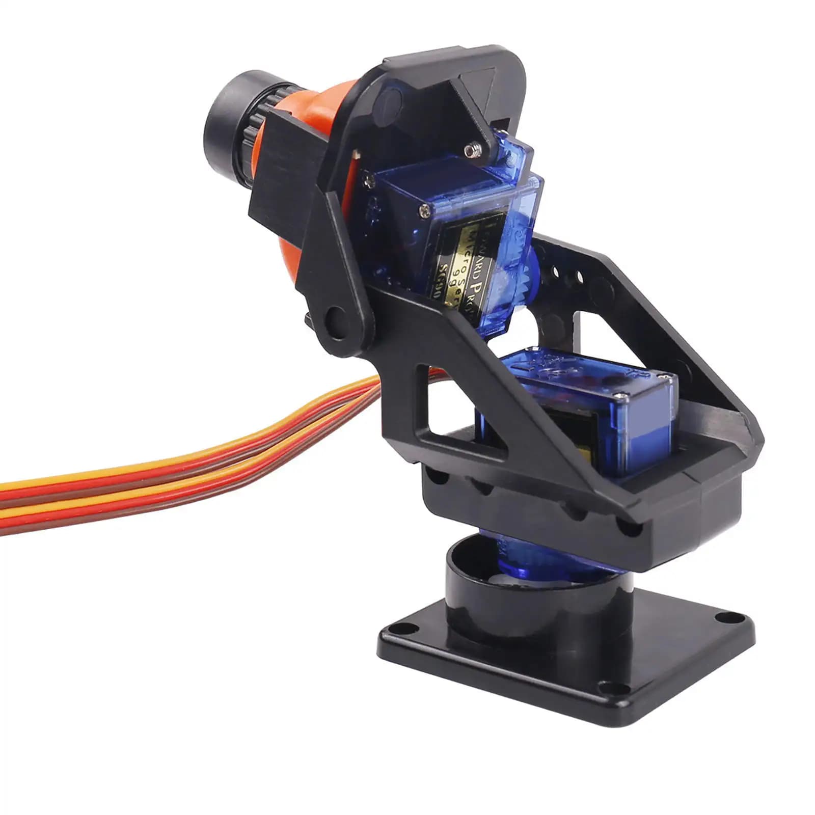 Pan-Tilt 2-Axis Servo Gimbal Platform Frame with 2 X 9g Servo with Servo Arms with Hardware Set for FPV Quadcopter Car Plane