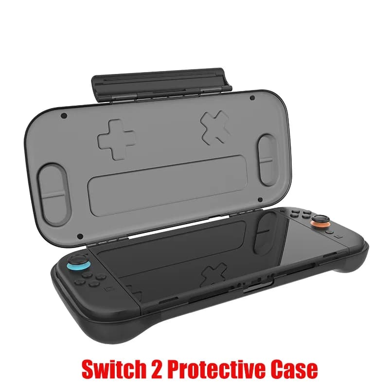 Custodia protettiva per Nintendo Switch 2 (2025) – Guscio rigido da trasporto, Cover da viaggio sottile con 10 slot per carte da gioco, Pr completo antipolvere