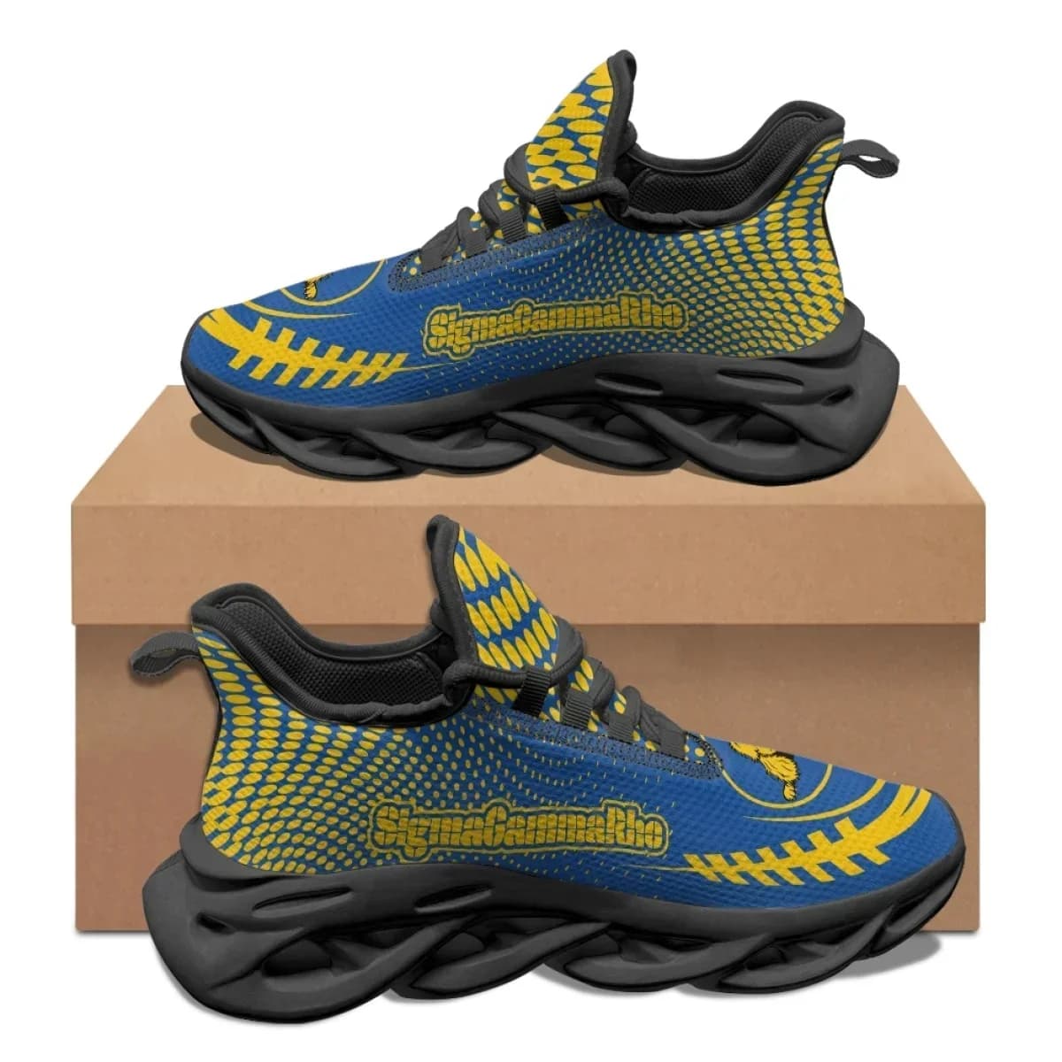 Sneakers in Rete con Design del Marchio Sigma Gamma Rho, Motivo Poodle, Scarpe Casual da Passeggio, Leggere e Antiscivolo, Scarpe da Corsa