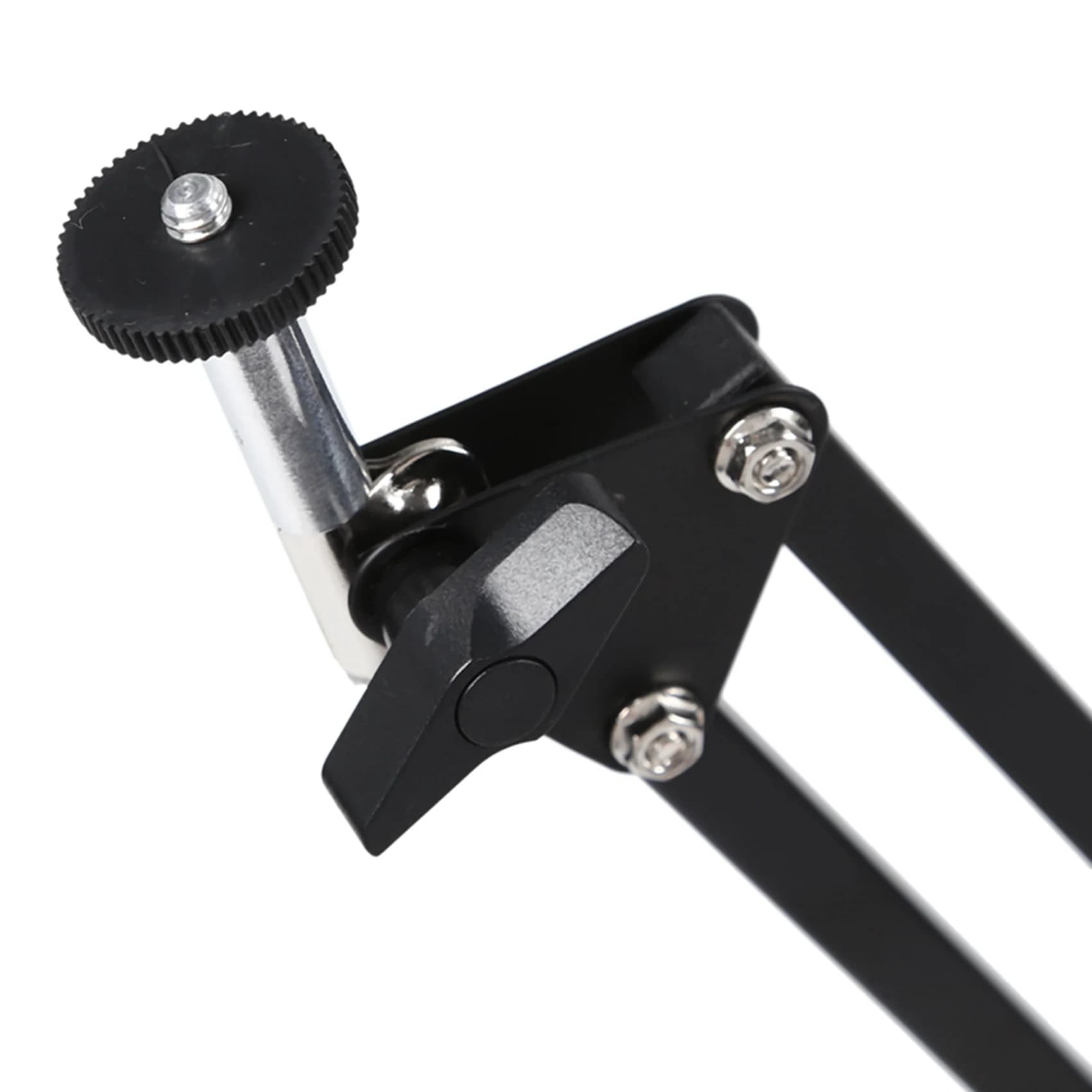 Delicate Texture-2X Adjustable Desktop Clamp Suspension Boom Scissor Mount Stand Holder For Logitech Webcam C922 C930E C930