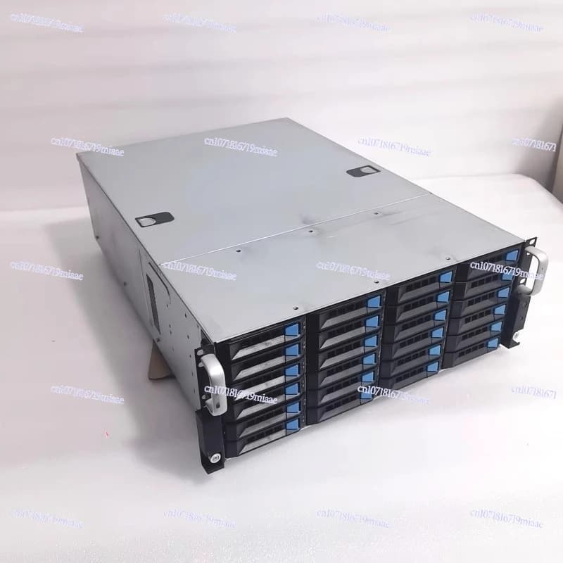 24 36 48 dischi, chassis server 4 tipo rack 8U, scheda principale di archiviazione multi-disco rigido NAS sostituibile a caldo