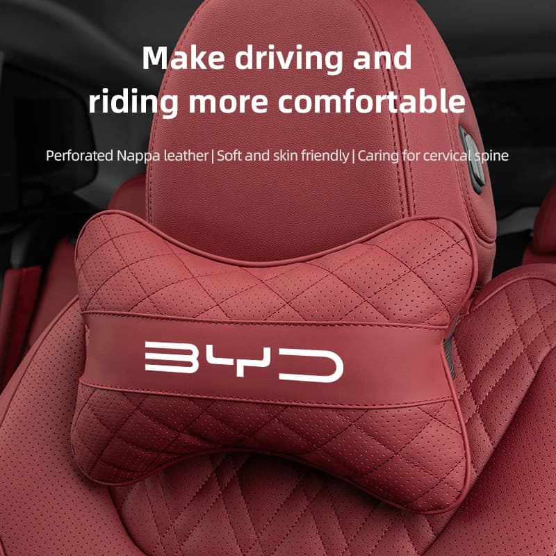 Seggiolino auto Cuscino di supporto per la testa Cuscino lombare Accessori interni per BYD Tang F3 E6 Atto3 Yuan Plus Song Max G3 I3 Ea1 Dmi Qin