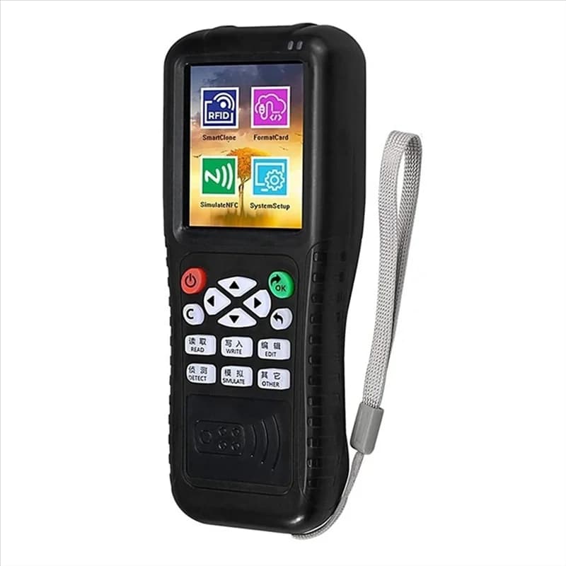 ZIZI X100 RFID NFC Smart Card Reader Writer + 5XUID/T5577 Portachiavi RFID Duplicatore ID IC Card Programmatore Copiatrice chiave crittografata