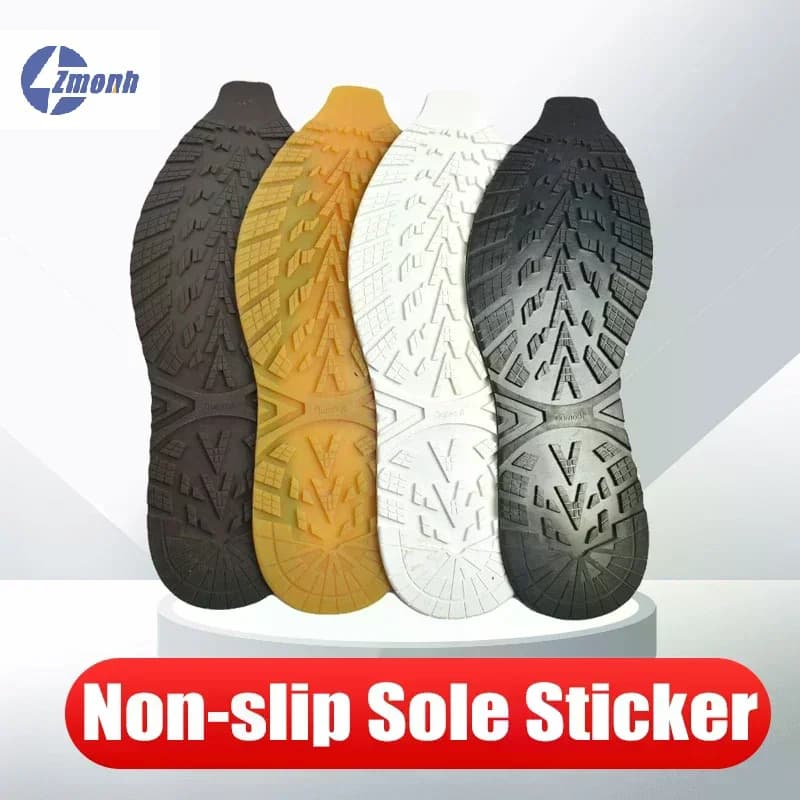 Suole Antiscivolo per Sneakers, Adesivi in Gomma Tagliabili, Suole Sostituibili per Riparazione, Materiali di Riparazione per Scarpe Sneakers