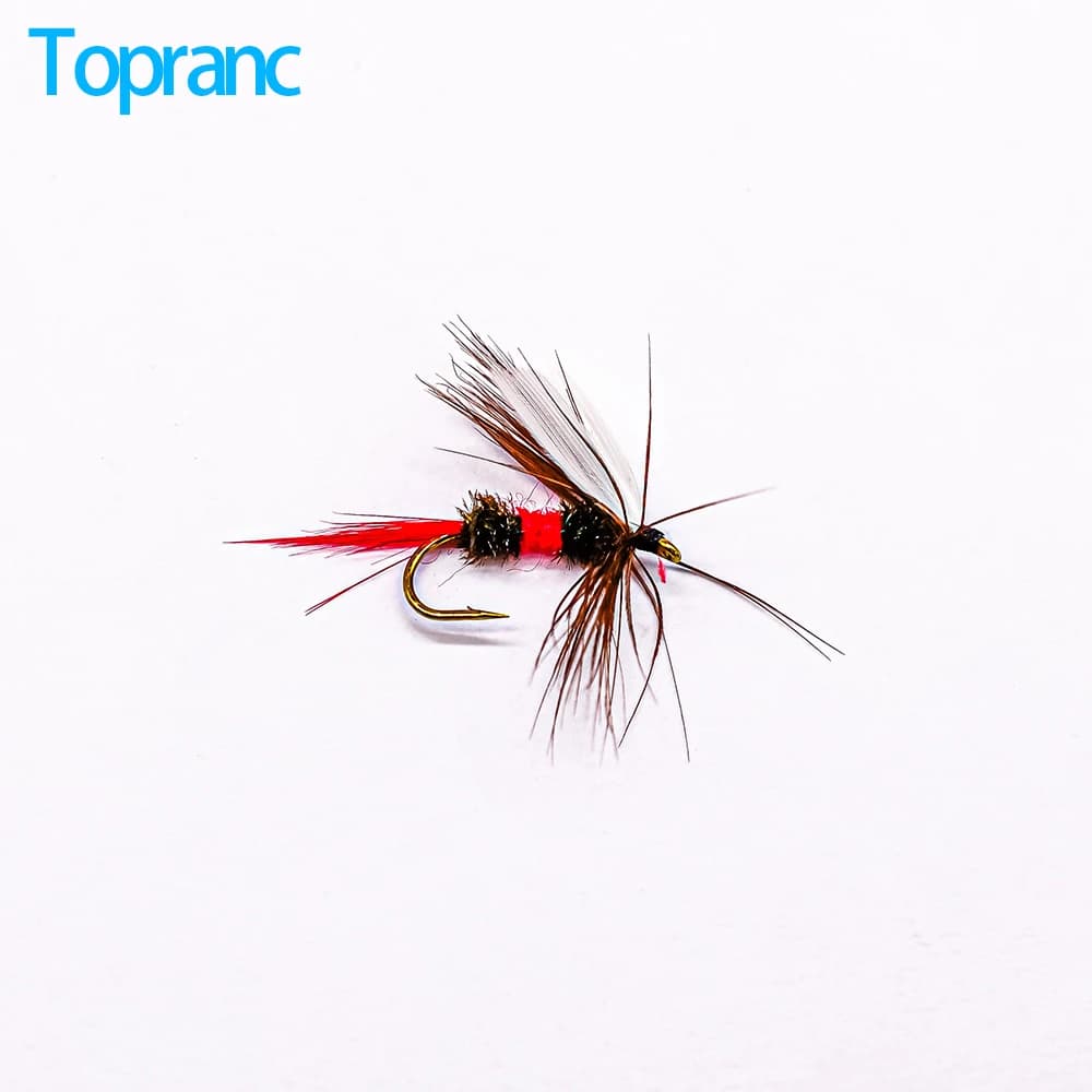 12 pieces/ bait box for fishing fly ninfa real Wulff dry and wet flies bionic fly fishing equipment
