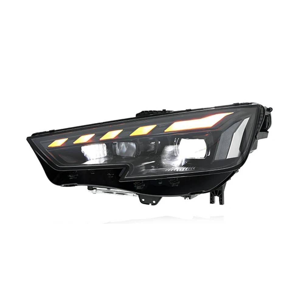 Faro Anteriore per Audi A4 A4L RS4 S4 2017-2019, Gruppo Ottico con Effetto di Avvio Stile RS, Lente a Proiezione LED, Accessorio Auto
