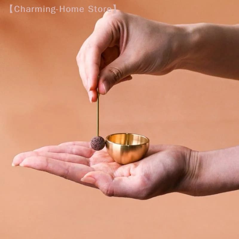 【M】Mini Singing Bowl Set Meditation Sound Bowl For Yoga Meditation Relaxation Chakra Healing Stress Relief Unique Spiritual Gift