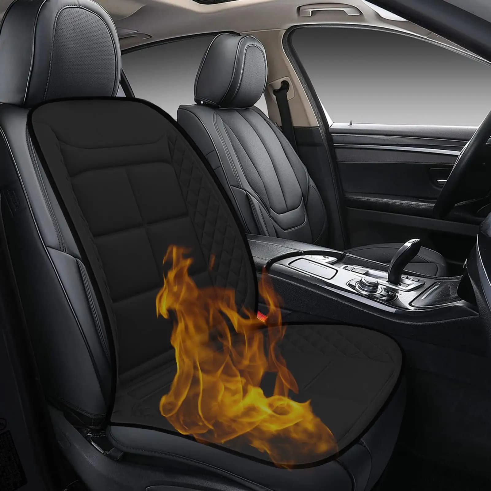 Warm heaters for cars Self-heating housing Heating device for automotive chair adjustable for cold weather for motorhome SUV derision