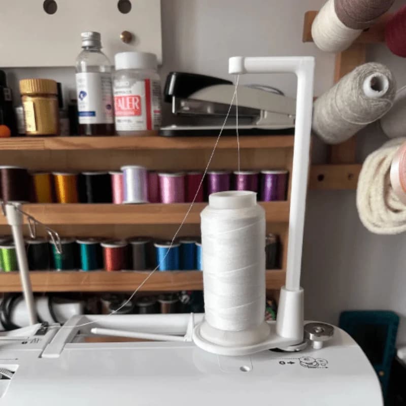 Large Vertical Cartridge, Anti-Group Wire Guide for Home Sewing Machines