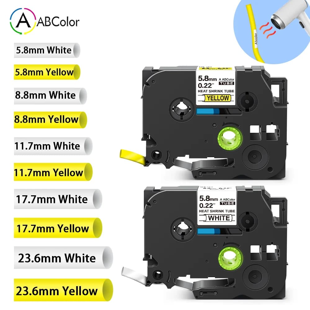 Nastro termorestringente della metropolitana 1Pcs compatibile per Hse-231 di Hse-221 del fratello 241 251 211 hse 221 231 631 621 per la stampante di p-tocco
