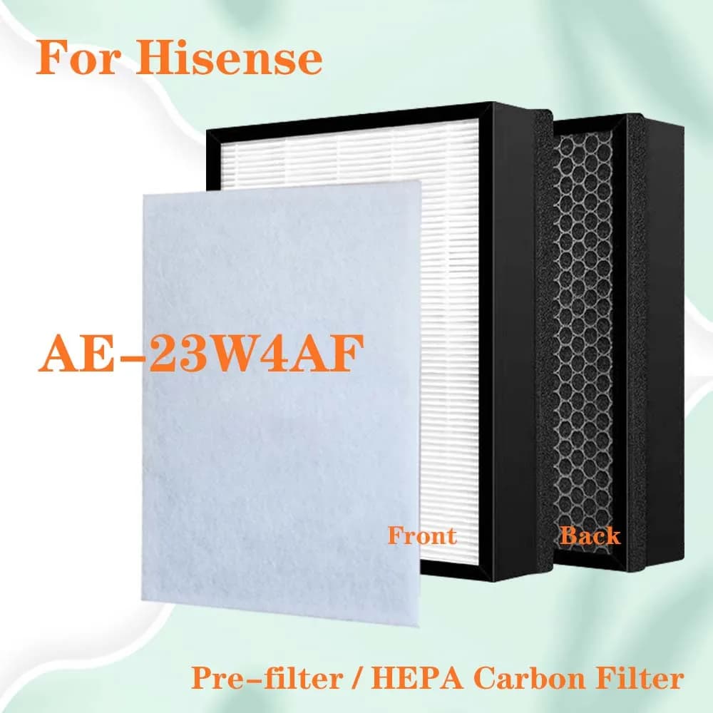 Sostituzione del filtro del purificatore d'aria per il filtro composito del filtro a carbone attivo Hisense AE-23W4AF HEPA