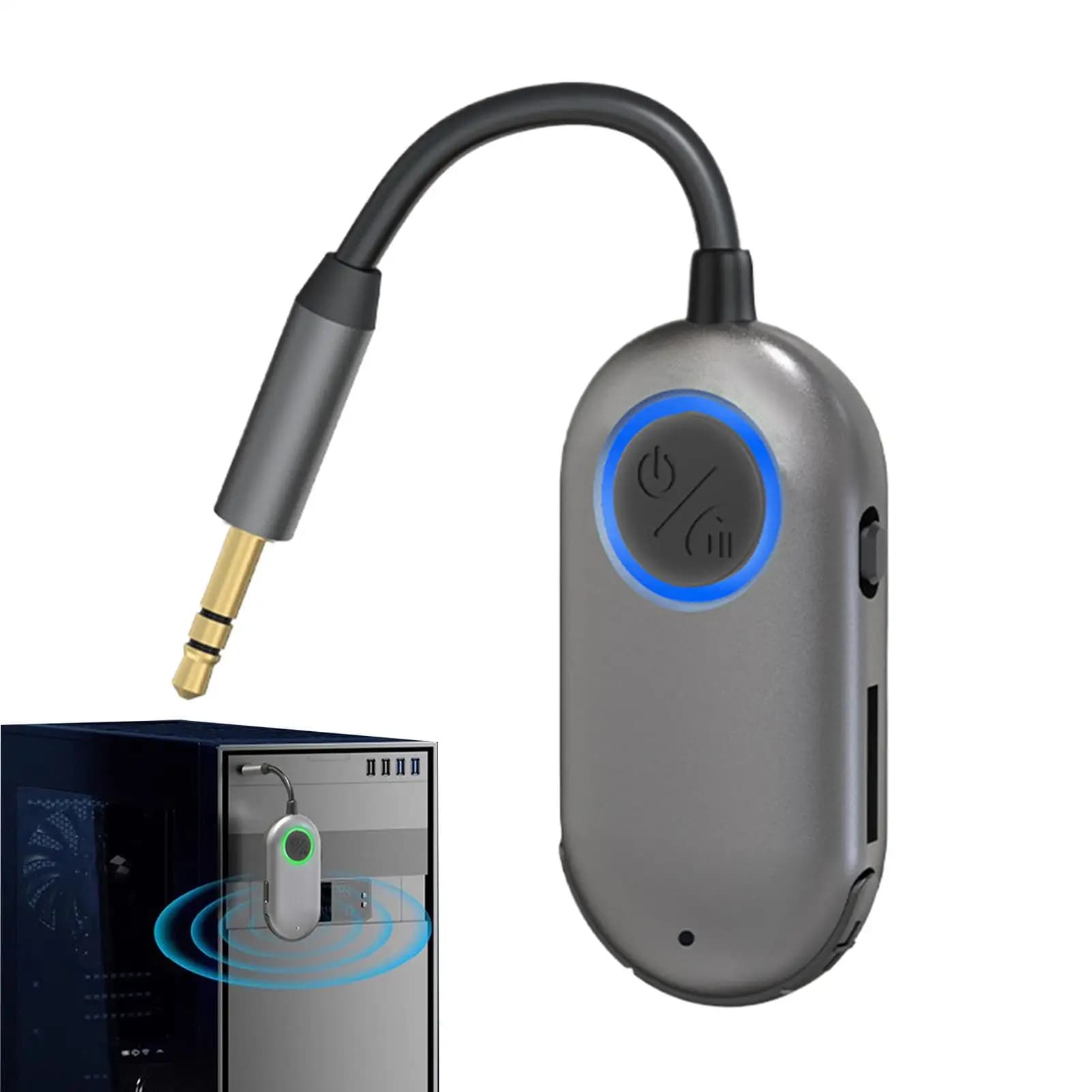 Trasmettitore autoradio Chiamate Adattatore audio Dispositivo trasmettitore radio per auto intelligente per camioncino berlina Viaggi pendolari quotidiani