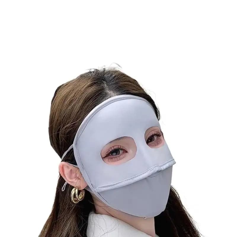 1/4Pcs High-efficiency UV Protection Full Face Protective Mask Sunscreen Mask Female UV Protection Full Face Summer