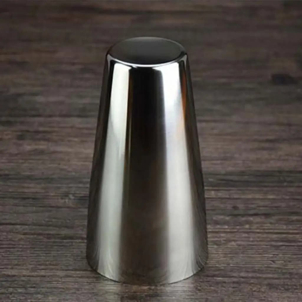750ml Stainless Steel Bar Shaker Boston Tin Cocktail Mixer Cup Polished Finish for Home Party Drinks