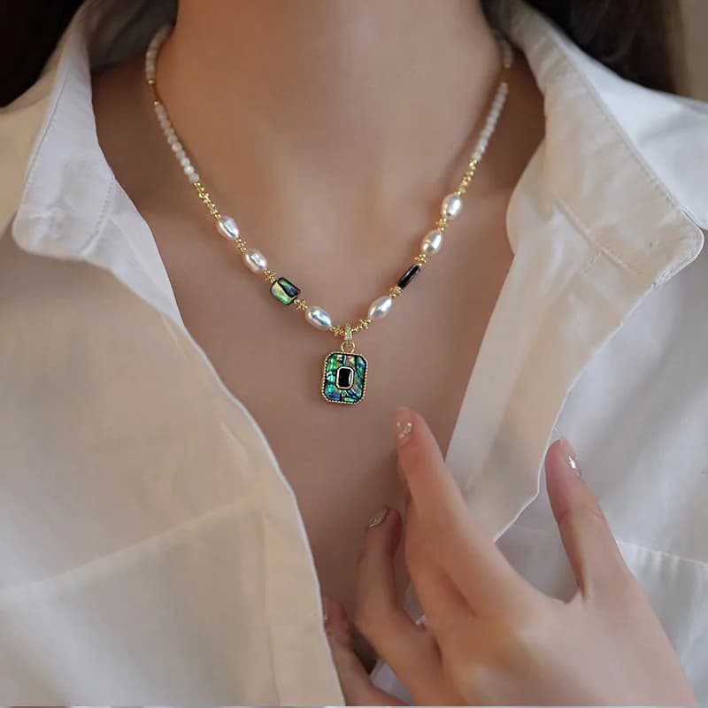 Nuovo arrivo di lusso bellezza pendente 100% perla d'acqua dolce naturale 14K oro riempito collana da donna gioielli per le donne regali di nozze