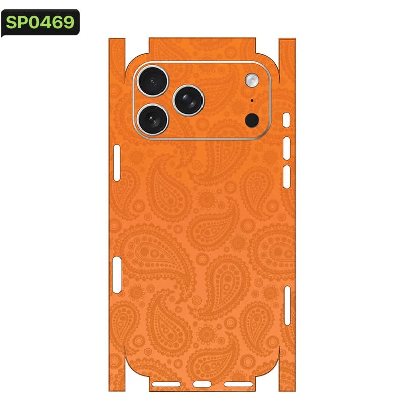 New Decal Skin for iPhone 17 16 15 14 Pro Max Mini Back Film Cover Wrap Rear Screen Protector Anti-scratch Durable Sticker