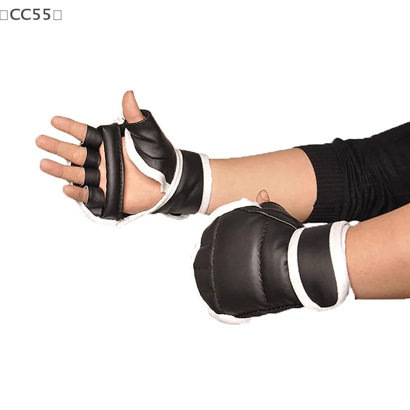 maveraCC55 Sparring Vauuanti to half finger Fighting Gloves Breathable palm with open knuckles Boxing bag Fitness training gloves