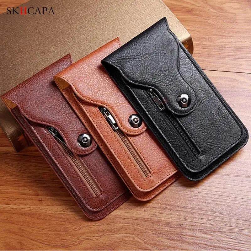 Borsa in pelle per telefono per Xiaomi Poco X4 F4 GT M4 X4 Pro 4G 5G M3 X3 NFC Clip da cintura custodia per Slot per scheda portafoglio