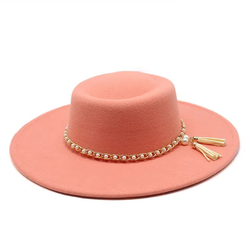 Cappello a cilindro in lana con parte superiore piatta concava a forma di anello di eleganza britannica 8 5 cm Cappello a cilindro in lana con parte superiore piatta per uomo e donna