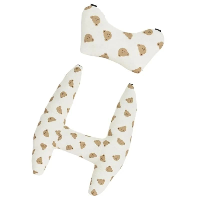 J15U Cuscino per il collo sicurezza per auto Bambini adorabili Cuscino per il collo per il sonno auto Cuscino per il a H