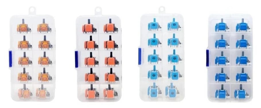 10 Pezzi Joystick Elettromagnetico TMR per PS5, Parti di Ricambio, Joystick TMR 3D Analogico, Levetta a Pollice