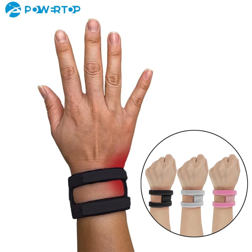 1 pz regolabile morbido e sottile sport yoga fascia da polso dolore TFCC strappo lesioni tutore fitness distorsione protezione
