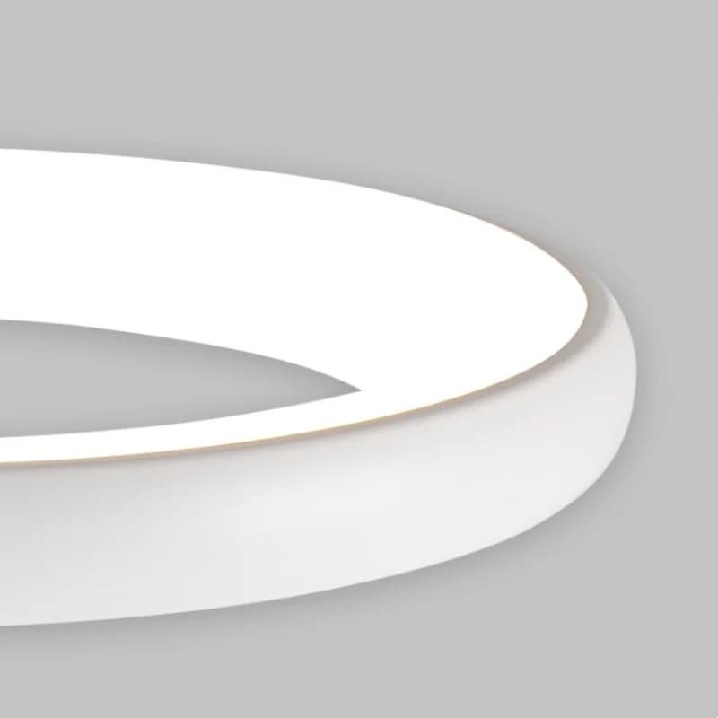 Lampada a Sospensione LED ad Anello in Ferro Stile Nordico Moderno Minimalista per Soggiorno, Tavolo da Pranzo, Bancone Bar, Camera da Letto, Lampadario 2026