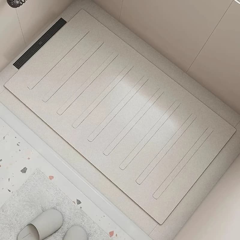 Soffione doccia in ardesia per bagno, doccia affondata, pietra antiscivolo addensata, base in pietra per pavimento del bagno da 15 mm