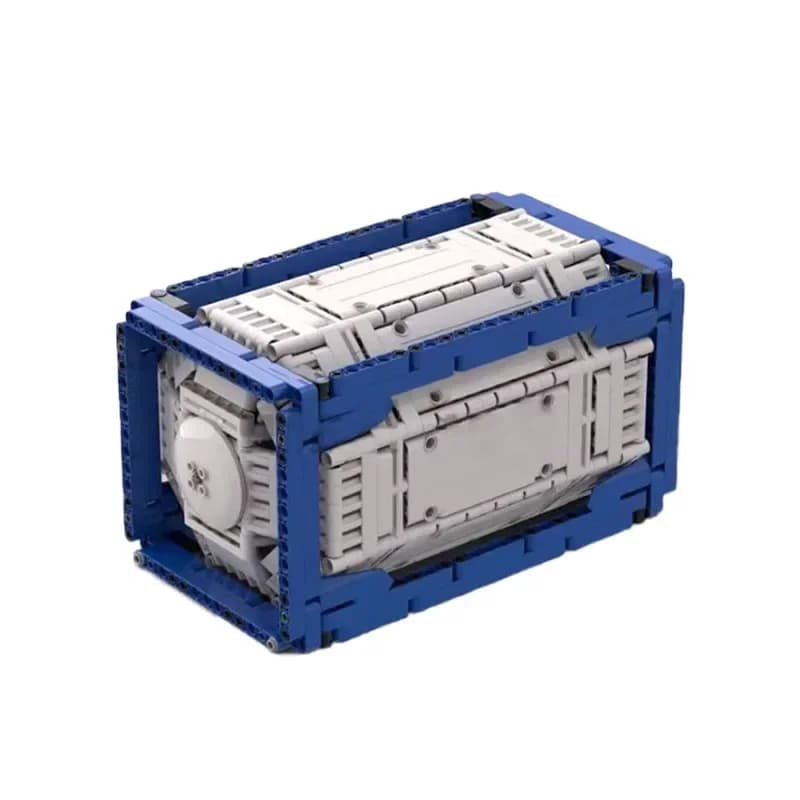 MOC-30214 Contenitore del serbatoio per rimorchio del contenitore e rimorchio del telaio di piombo per 42078 812PCS Bambini Building Block Toy Regalo di compleanno