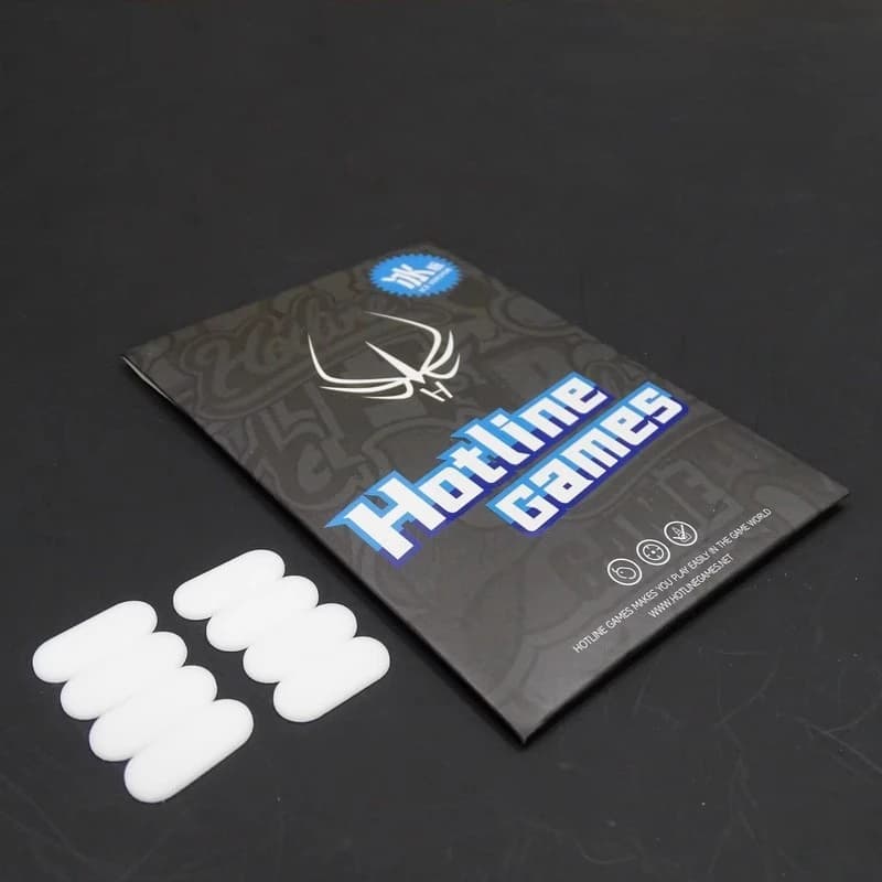 1 confezione di giochi hotline originali pattini per mouse ICE per Logitech MX Anywhere 2 3 mouse in PTFE con design ad arco bianco scivola i piedi