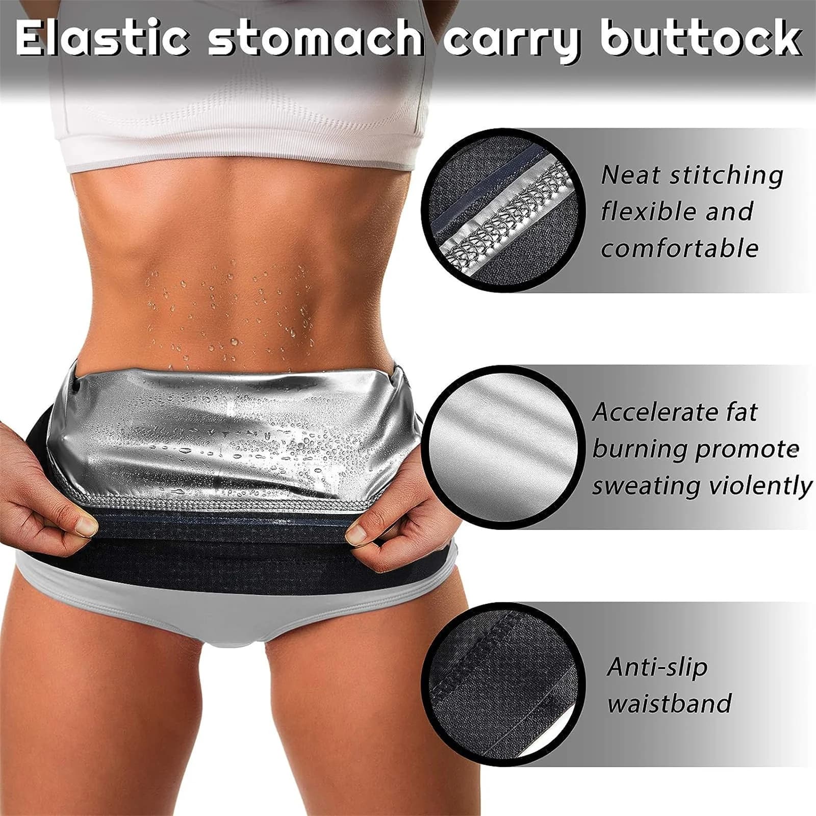 1 pcs woman life trimmer sauna belt wrap for exercise exercise bodybuilding sauna lower sweat belt belly
