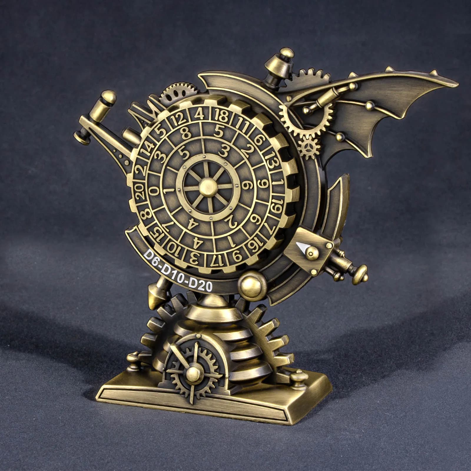DND Dadi Spinner 7 in 1, set di dadi Dungeon e Dragon con confezione regalo, fantastici dadi poliedrici per giochi di ruolo in metallo D e D