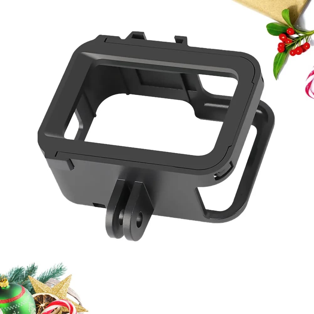 Protective shell Durable for Action Camera Hero8 Black, Protective Frame Easy to Install and Remove with Cold Shoe Attack