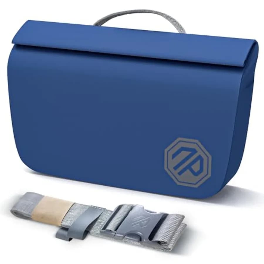Marsupio Impermeabile IPX7 con Chiusura Magnetica a Una Mano, Borsa Stagna Resistente per Kayak, Paddle Board e Spiaggia