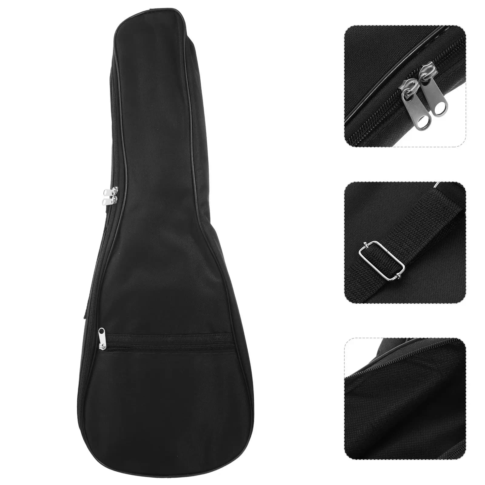 Borsa porta ukulele impermeabile in resistente tessuto Oxford, facile da trasportare, design leggero, regalo perfetto per musicisti principianti