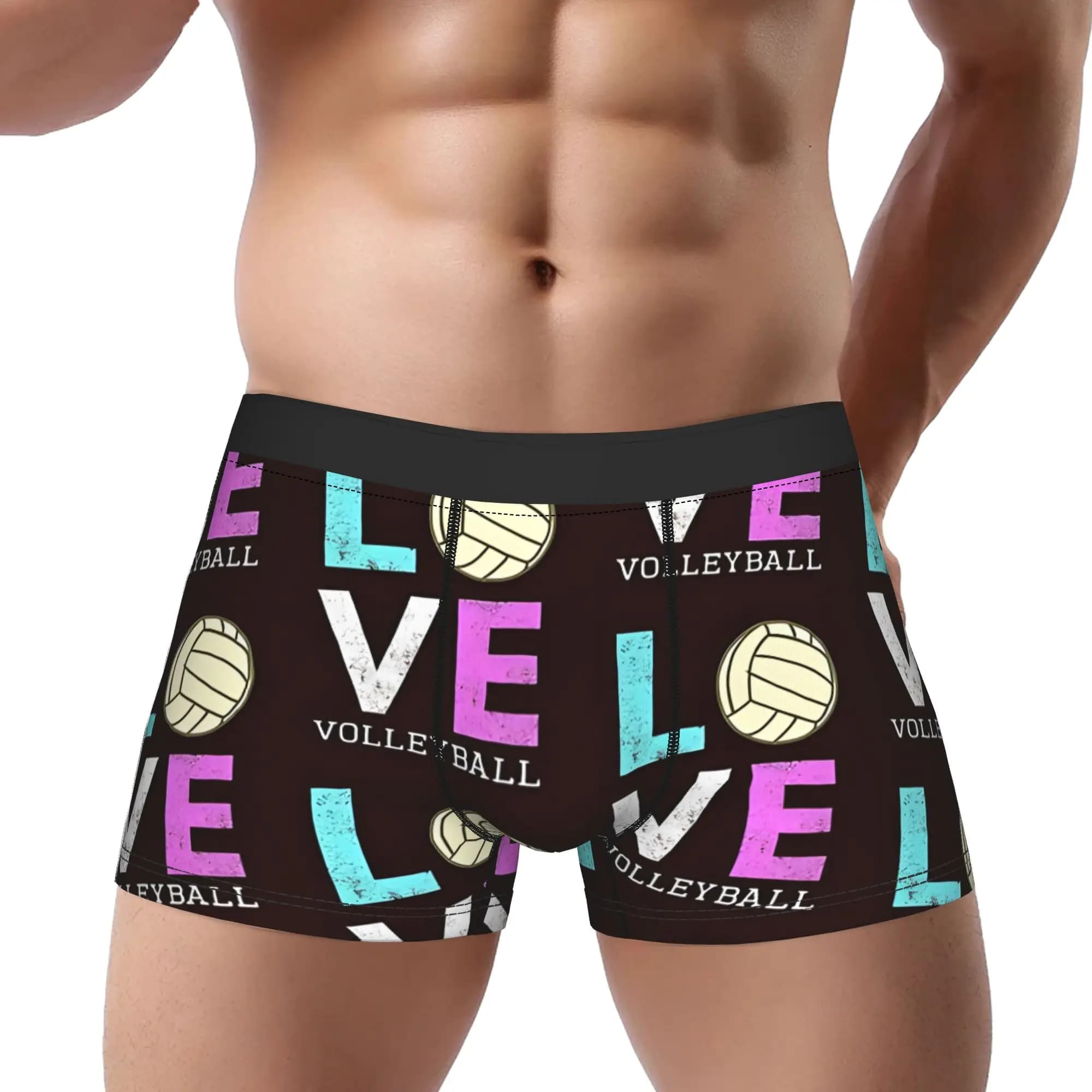 Fantastici slip da pallavolo da donna per ragazze, adorabili mutandine traspiranti, pantaloncini ventilati da uomo, boxer
