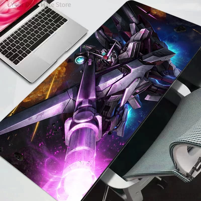 Tappetino per mouse grande Gundam per gamer, nuovo tappetino per tastiera PC, tappetino da scrivania per computer, tappetini per mouse da gaming per LOL anime