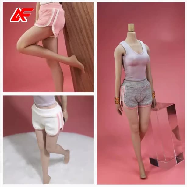 1/6 Scale Female Casual Shorts Yoga Short Pants Fit For 12'' TBL PH JO Action Figure Body Dolls