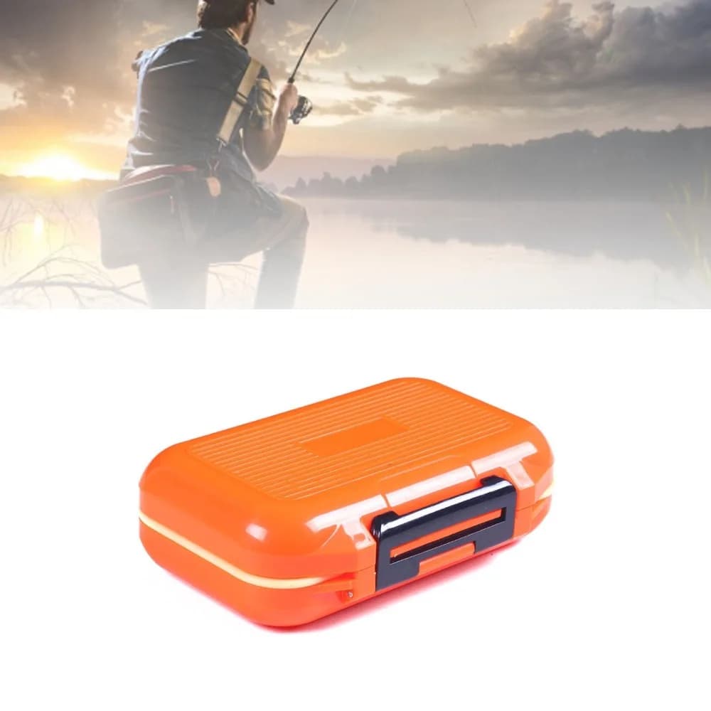 Plastic Fishing Lure Box Multi Compartment Detachable Bait Lure Storage Box Waterproof with Dividers Fishing Storage Box