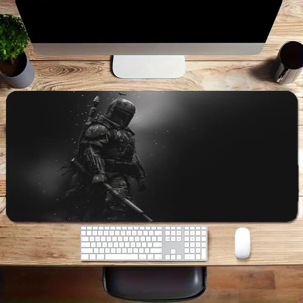 Big Mouse Mat Tattico Soldato Design Anti-Slip Desk Mat XXL Game Accessories Sewn Edges for Home and Game for Fps players