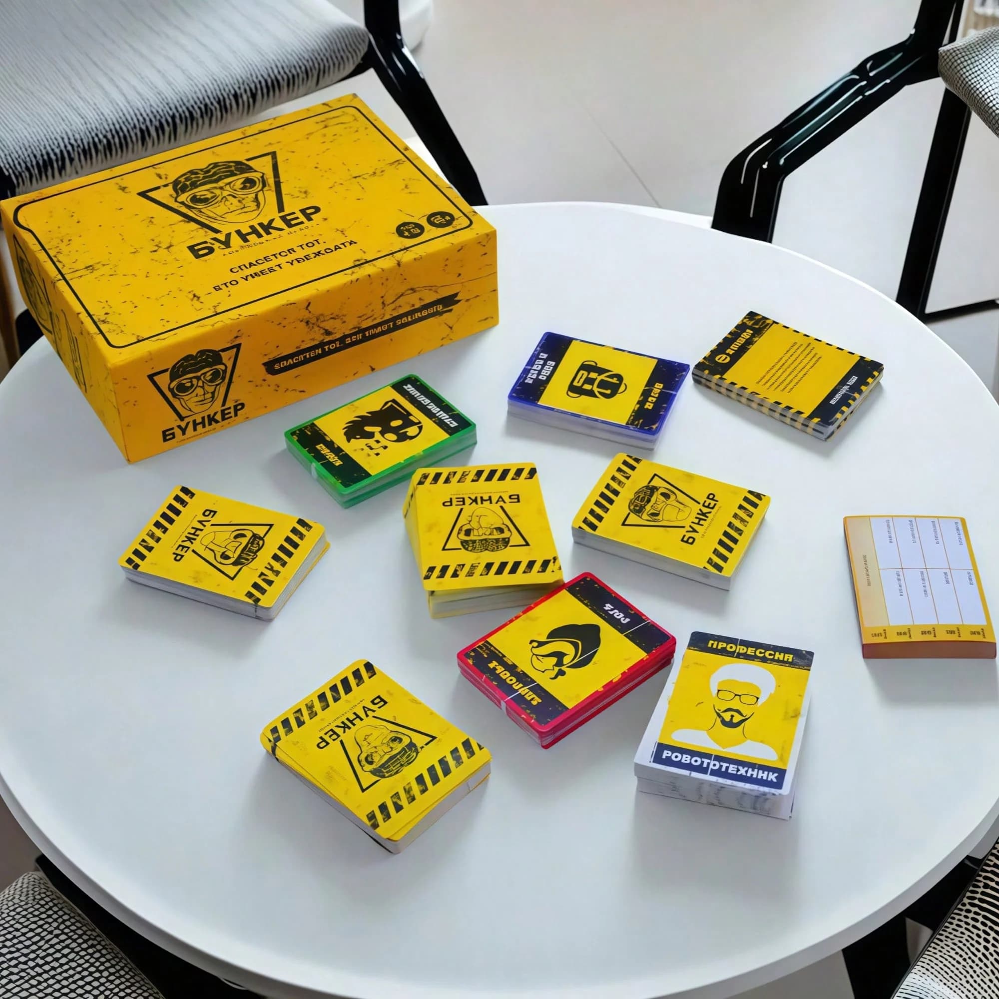 SWHKEP Russian version hunting-themed card game, a tabletop game for parties and multiplayer gameplay, ideal as a holiday gift.