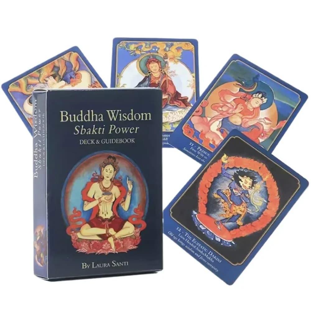Buddha Saggezza Shakti Power Oracle Tarocchi Gioco di carte Giochi di carte da tavolo