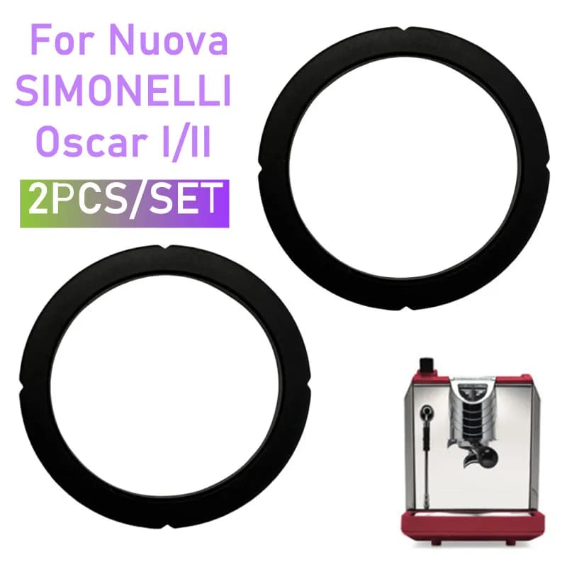 2pcs Silicone Seal Ring For Nuova SIMONELLI Oscar 1/2 Coffee Machine Group Head Steam Sealing Ring Gaskets Replacment Parts