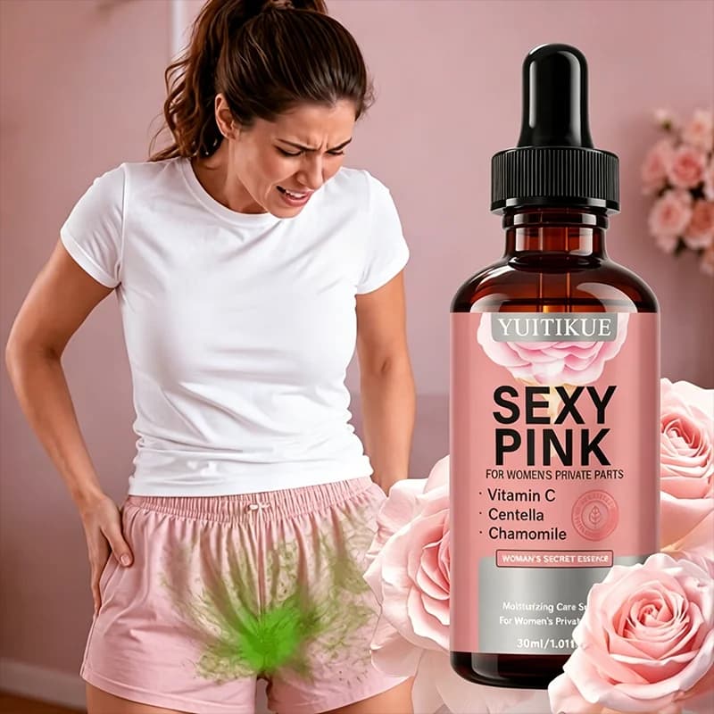 YUITIKUE Women Private Care Oil SEXY PINK Feminine Serum Soothing Moisturizing Long Lasting Fresh Gentle Daily Intimate Oil