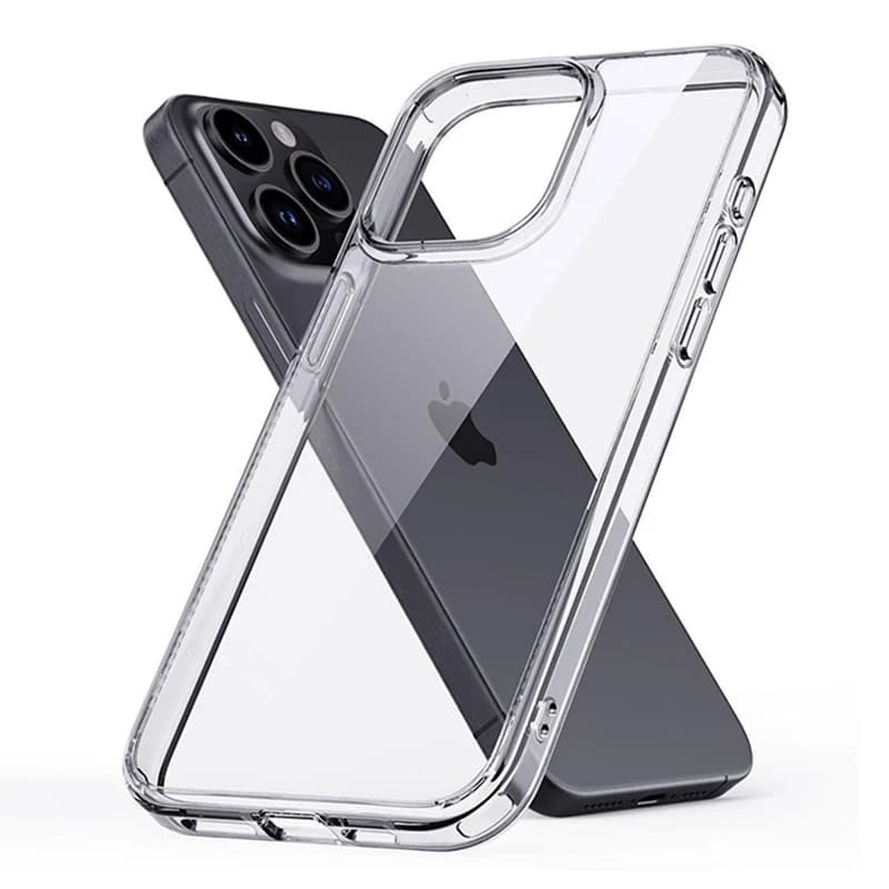 Custodia morbida in Silicone trasparente per iPhone 13 11 14 15 Pro Max 12 Mini custodia posteriore per IPhone X XS Max XR 8 7 6 Plus Cover posteriore