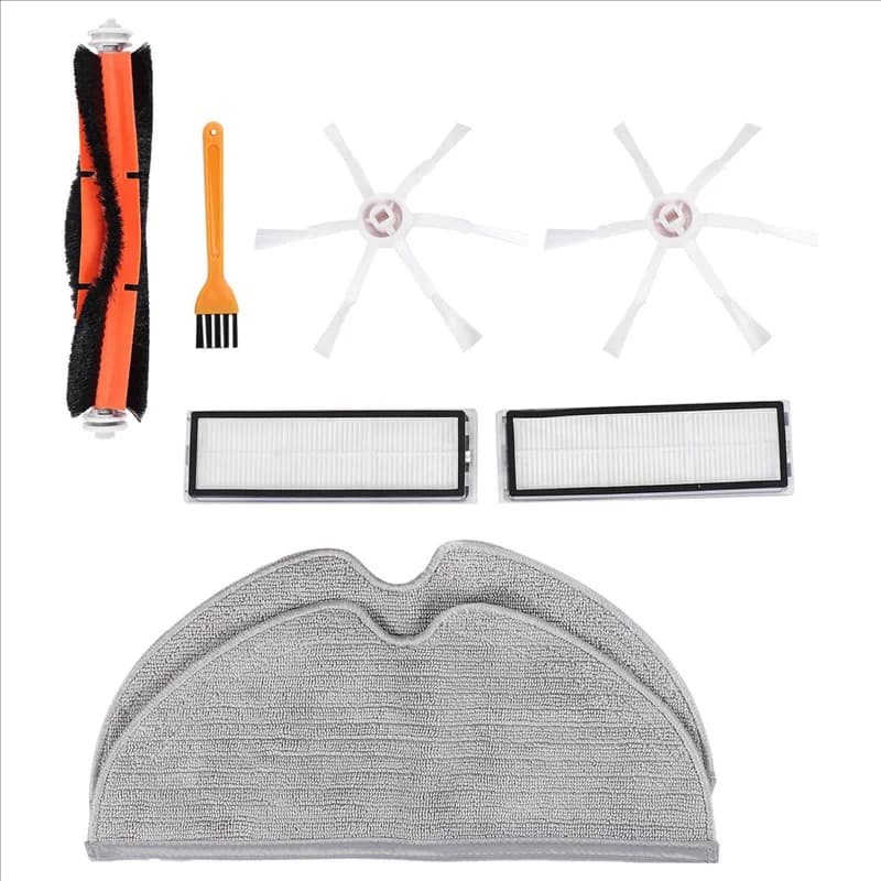 EIEI Per Xiaomi Mi Robot Aspirapolvere Mop 2 STYTJ03ZHM Filtro Mop Panno Norma Mijia Robot Aspirapolvere Spazzola Laterale Principale Pezzi di Ricambio