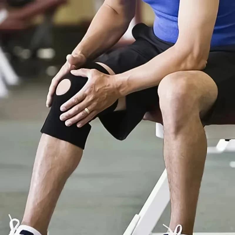 1PC Ginocchiera Ortopedica - Supporto per Ginocchio per Alleviare il Dolore Articolare, Protezione Rotula Regolabile, Ginocchiera Sportiva per Menisco