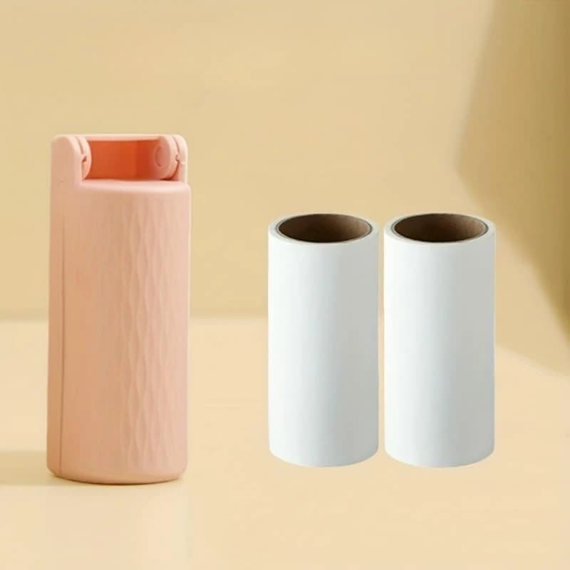 3pcs Portable Foldable 180-Deel Strong Sticky Mini Lint Remover,Dustprgree,Pet Hair Vacuum Roller Removable Dust Sticky Roller