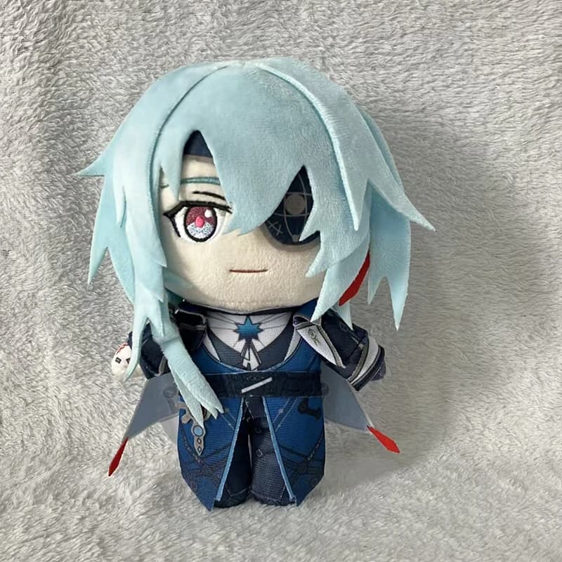 Anaxagoras Plush Doll 20cm Honkai Star Rail Plush Toys Anaxa Cute Soft Stuffed Anaxa Cosplay Dolls Pillow XMAS Holiday Gift Fans