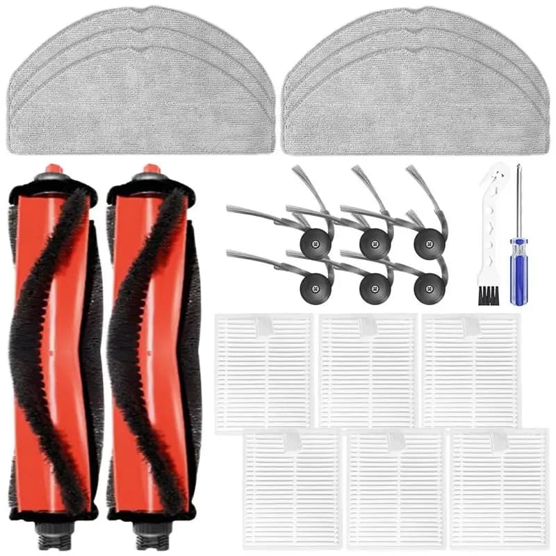 Kit di ricambio N85R con spazzola principale, spazzole laterali, filtri HEPA e panni per robot aspirapolvere Roborock Q7 M5 - Accessori e ricambi